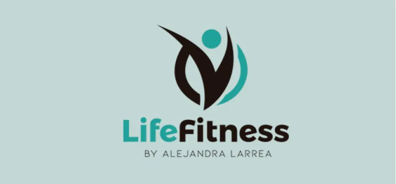 Diseño de logo para Life Fitness by Alejandra Larrea